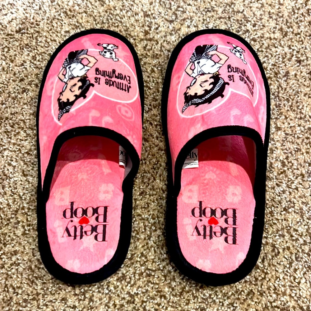 Betty boop slippers